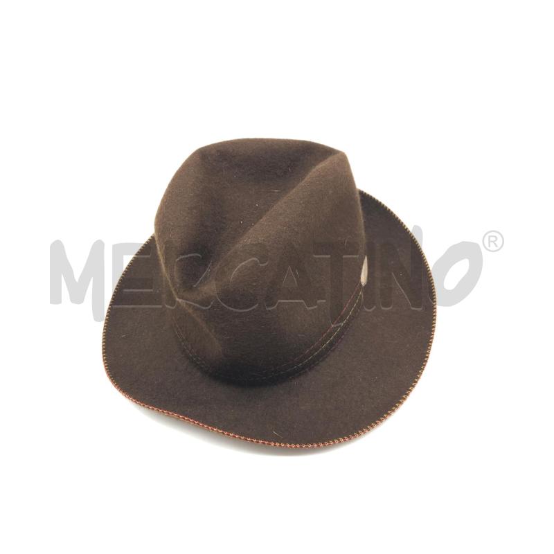 CAPPELLO DONNA BORSALINO MARRONE  | Mercatino dell'Usato Roma somalia 1