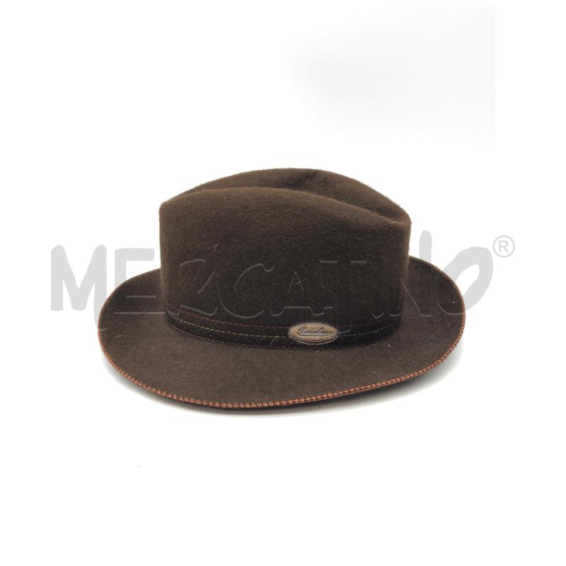 CAPPELLO DONNA BORSALINO MARRONE  | Mercatino dell'Usato Roma somalia 2
