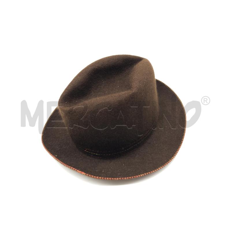 CAPPELLO DONNA BORSALINO MARRONE  | Mercatino dell'Usato Roma somalia 3