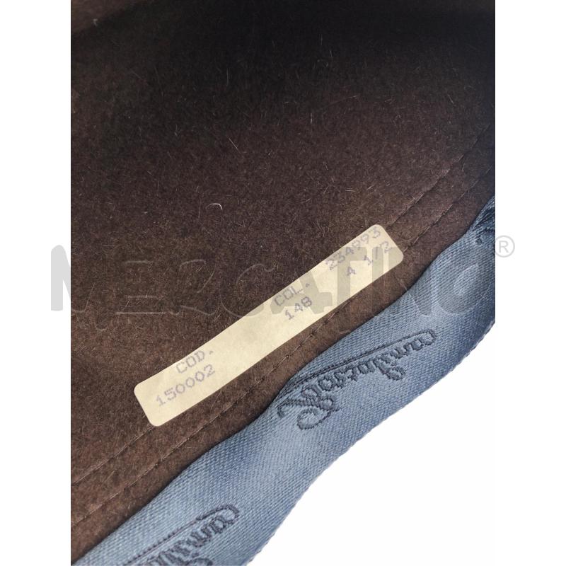 CAPPELLO DONNA BORSALINO MARRONE  | Mercatino dell'Usato Roma somalia 5