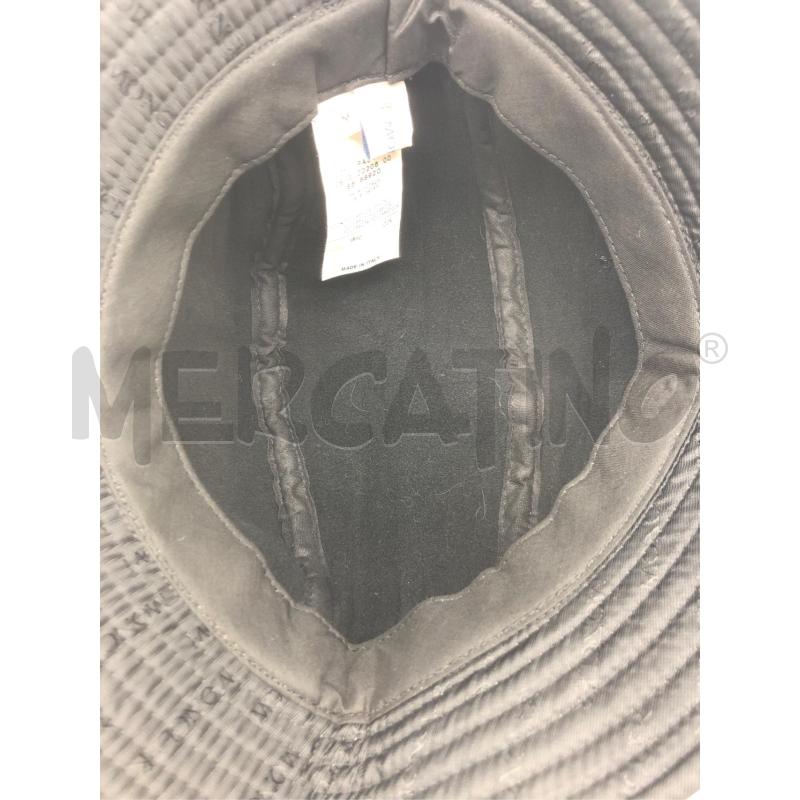 CAPPELLO DONNA MONCLER NERO PESCATORE  | Mercatino dell'Usato Roma somalia 4