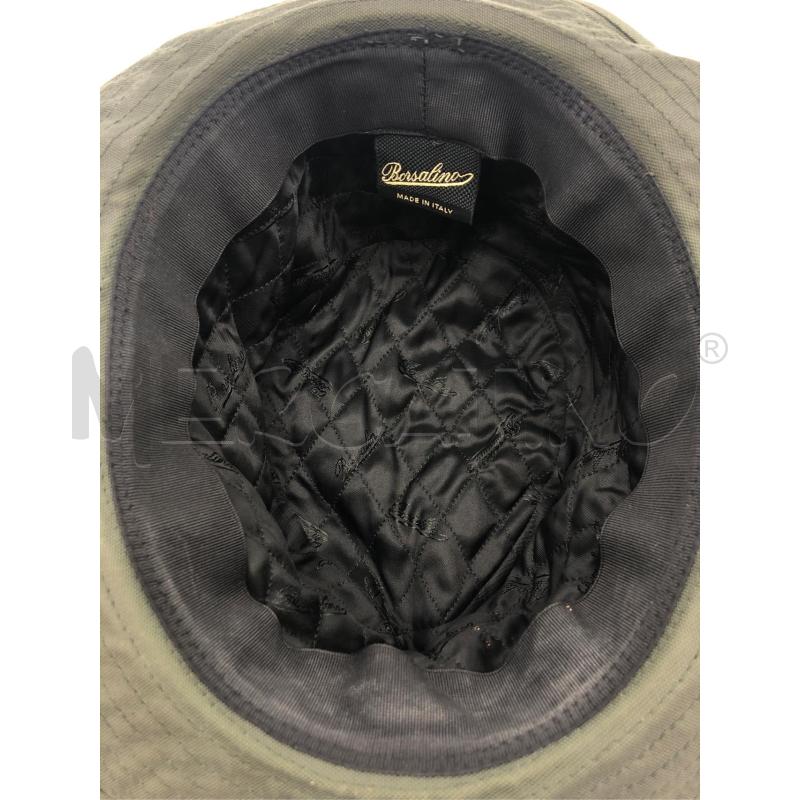 CAPPELLO PESCATORE BORSALINO VERDE MIL  | Mercatino dell'Usato Roma somalia 4