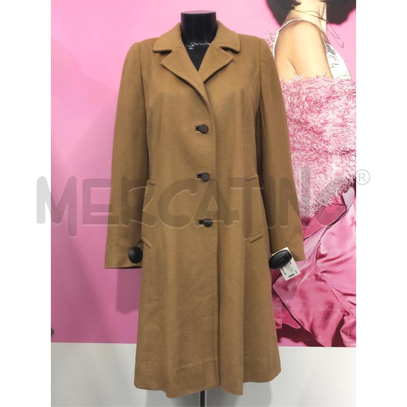 CAPPOTTO DONNA 100% FELICE CAMMELLO CASHMERE  | Mercatino dell'Usato Roma somalia 1