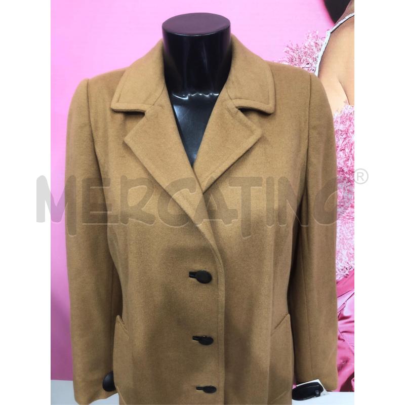 CAPPOTTO DONNA 100% FELICE CAMMELLO CASHMERE  | Mercatino dell'Usato Roma somalia 2