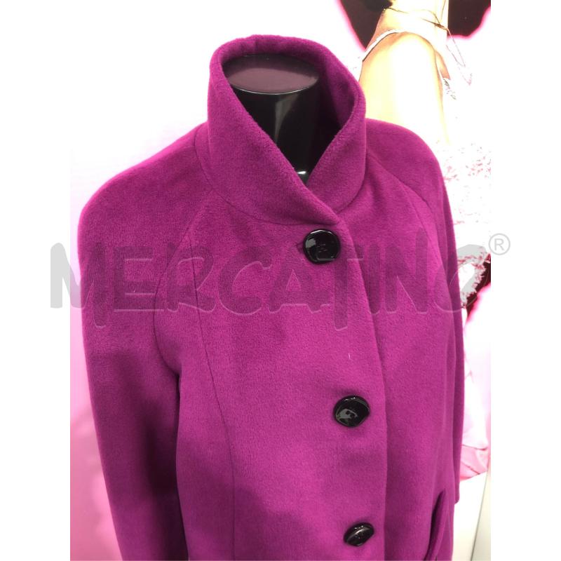 CAPPOTTO DONNA ANNA GIANNUSSO FUCSIA  | Mercatino dell'Usato Roma somalia 2