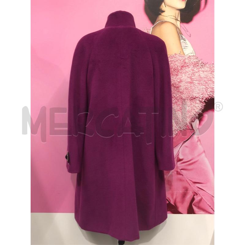 CAPPOTTO DONNA ANNA GIANNUSSO FUCSIA  | Mercatino dell'Usato Roma somalia 4