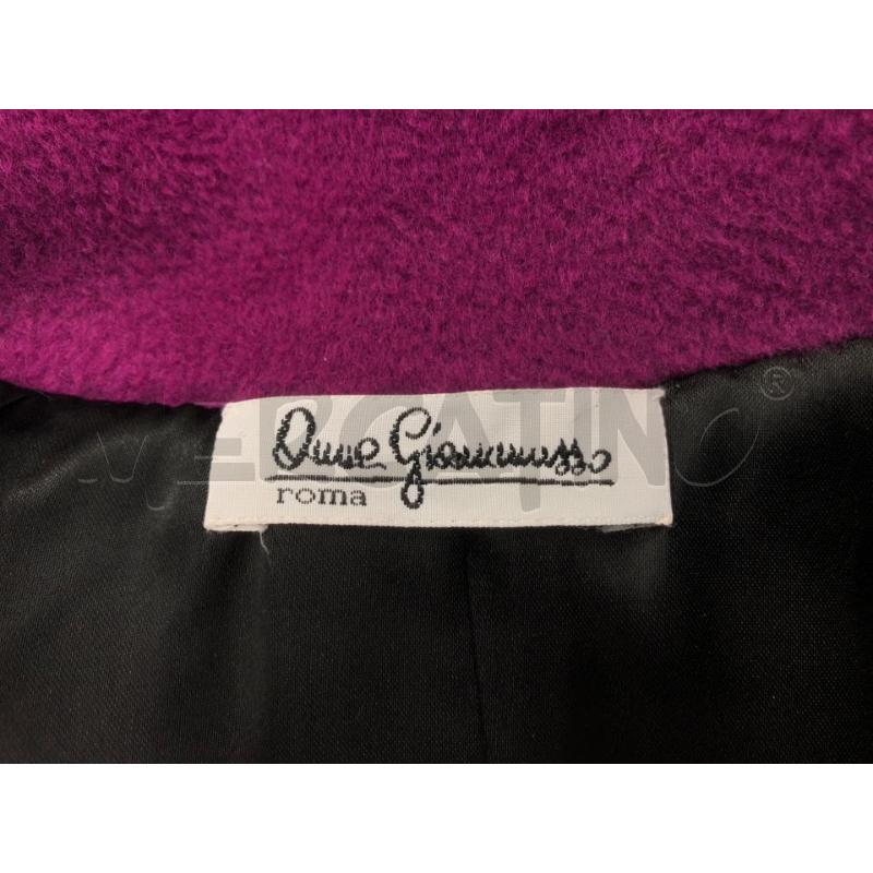 CAPPOTTO DONNA ANNA GIANNUSSO FUCSIA  | Mercatino dell'Usato Roma somalia 5