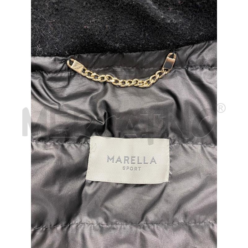 CAPPOTTO DONNA MARELLA NERO CAPP PELLICCIA | Mercatino dell'Usato Roma somalia 4