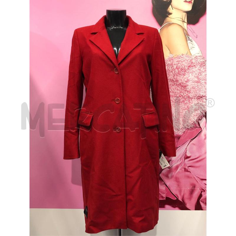 CAPPOTTO DONNA MAX MARA ROSSO  | Mercatino dell'Usato Roma somalia 1