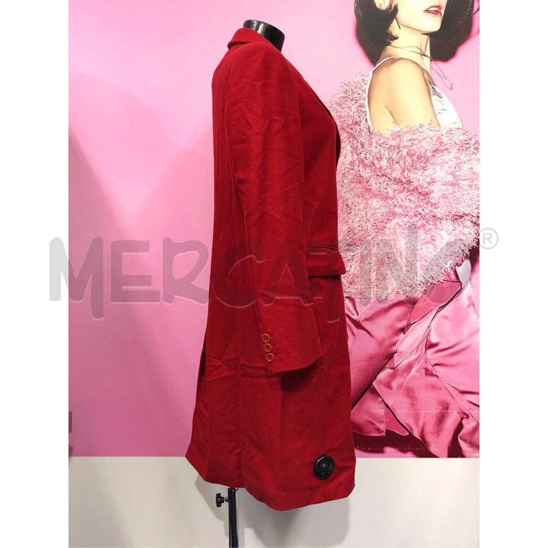 CAPPOTTO DONNA MAX MARA ROSSO  | Mercatino dell'Usato Roma somalia 3