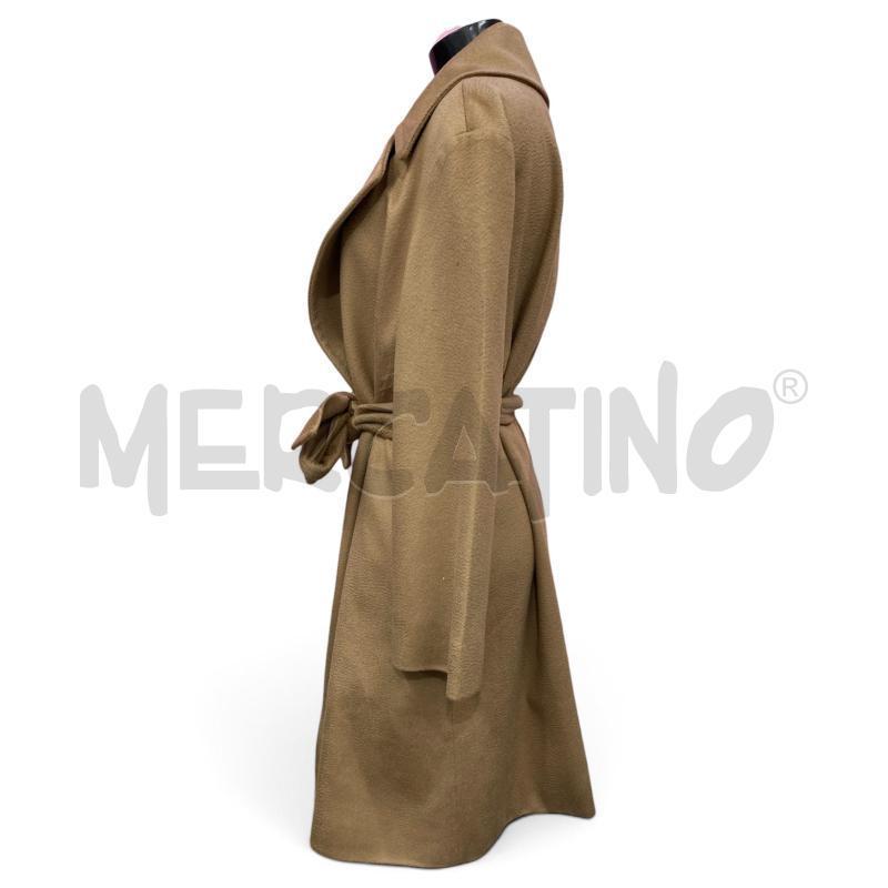 CAPPOTTO DONNA MAX MARA STUDIO TABACCO 100% LANA  | Mercatino dell'Usato Roma somalia 2