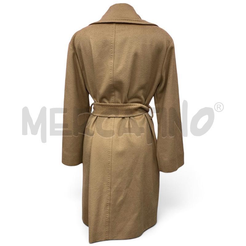 CAPPOTTO DONNA MAX MARA STUDIO TABACCO 100% LANA  | Mercatino dell'Usato Roma somalia 3