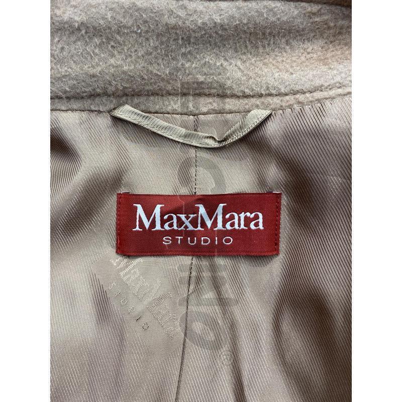 CAPPOTTO DONNA MAX MARA STUDIO TABACCO 100% LANA  | Mercatino dell'Usato Roma somalia 4