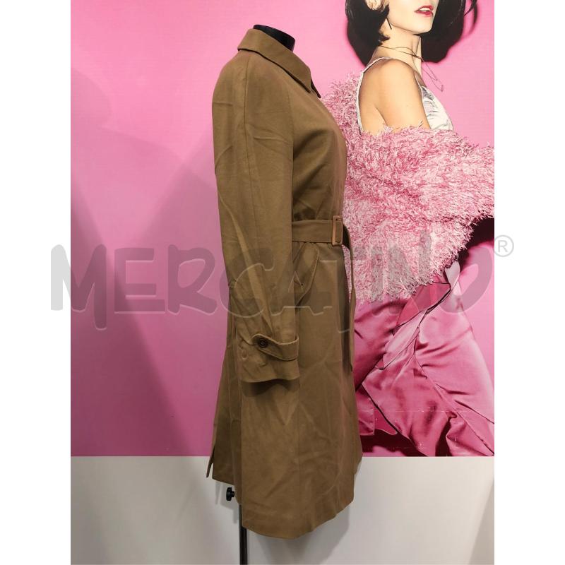 CAPPOTTO DONNA ROSALBA VALENTINI BEIGE CASHMERE CINTA | Mercatino dell'Usato Roma somalia 3
