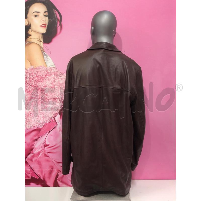 CAPPOTTO UOMO BURBERRY MARRONE PELLE | Mercatino dell'Usato Roma somalia 4