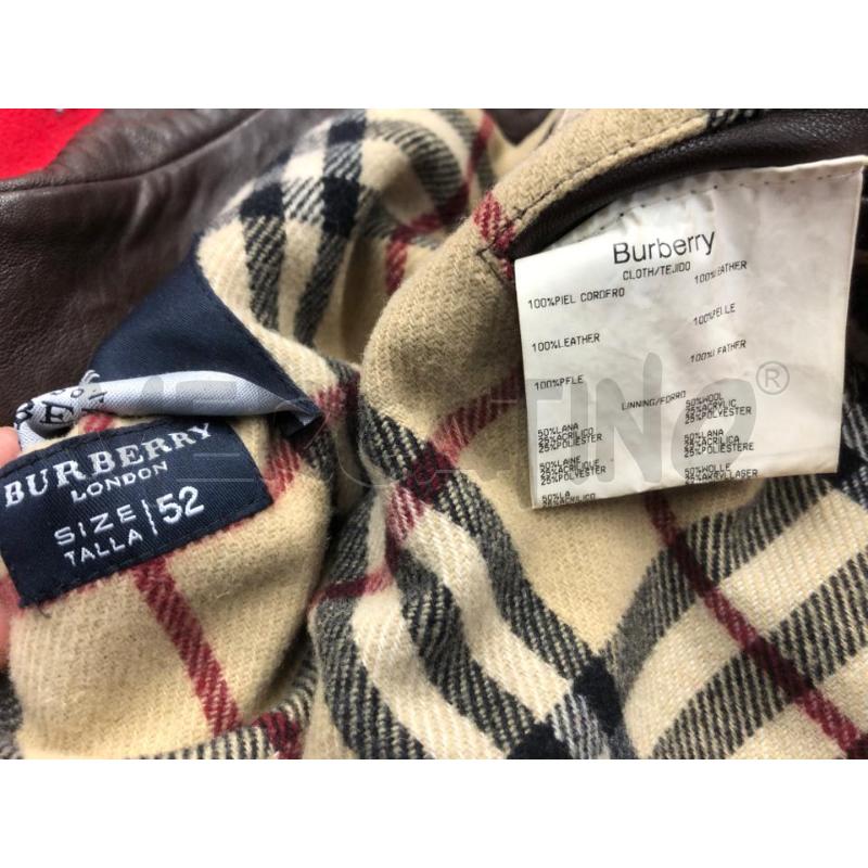 CAPPOTTO UOMO BURBERRY MARRONE PELLE | Mercatino dell'Usato Roma somalia 5