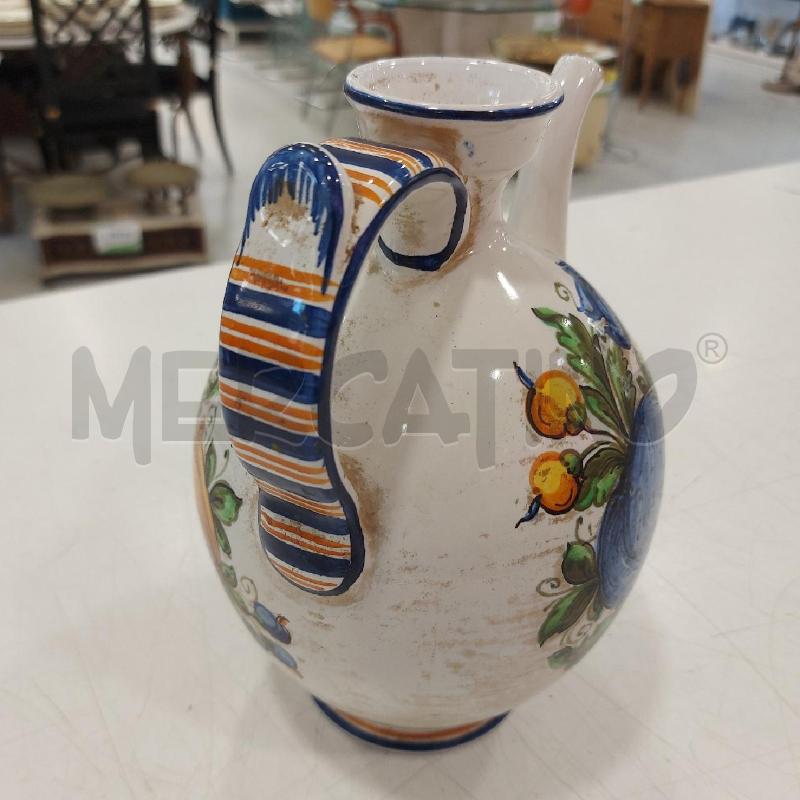 CARAFFA CASTELLI FIORI BLU GIALLI | Mercatino dell'Usato Roma somalia 5