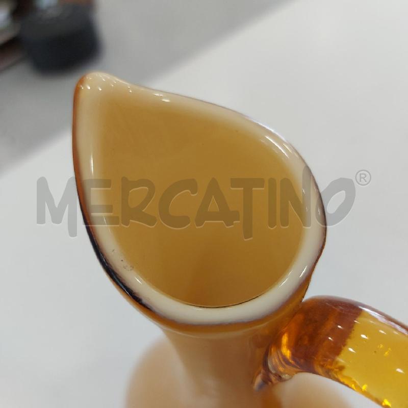 CARAFFA MURANO GIALLA MANICO DA RIV. | Mercatino dell'Usato Roma somalia 3