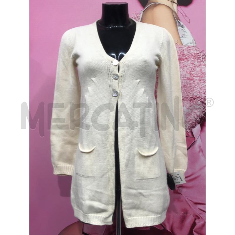 CARDIGAN DONNA HUBERT GASSER BEIGE  | Mercatino dell'Usato Roma somalia 1