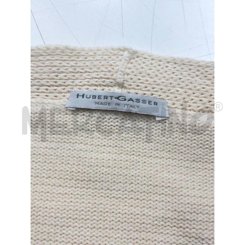 CARDIGAN DONNA HUBERT GASSER BEIGE  | Mercatino dell'Usato Roma somalia 3