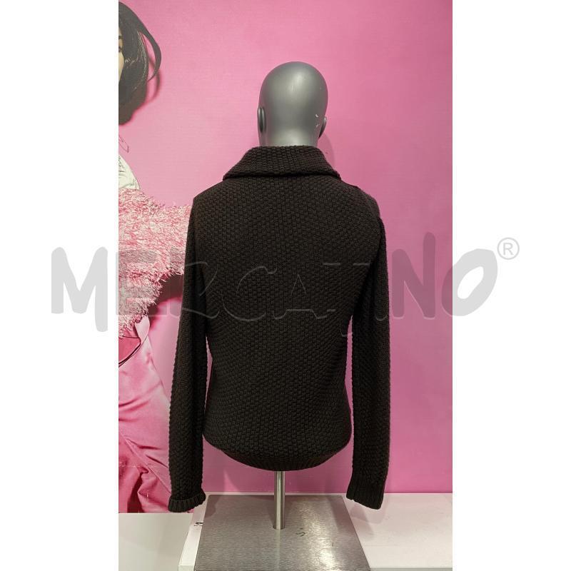 CARDIGAN UOMO ATPCO MARRONE KNIT PART SCAMO  | Mercatino dell'Usato Roma somalia 3