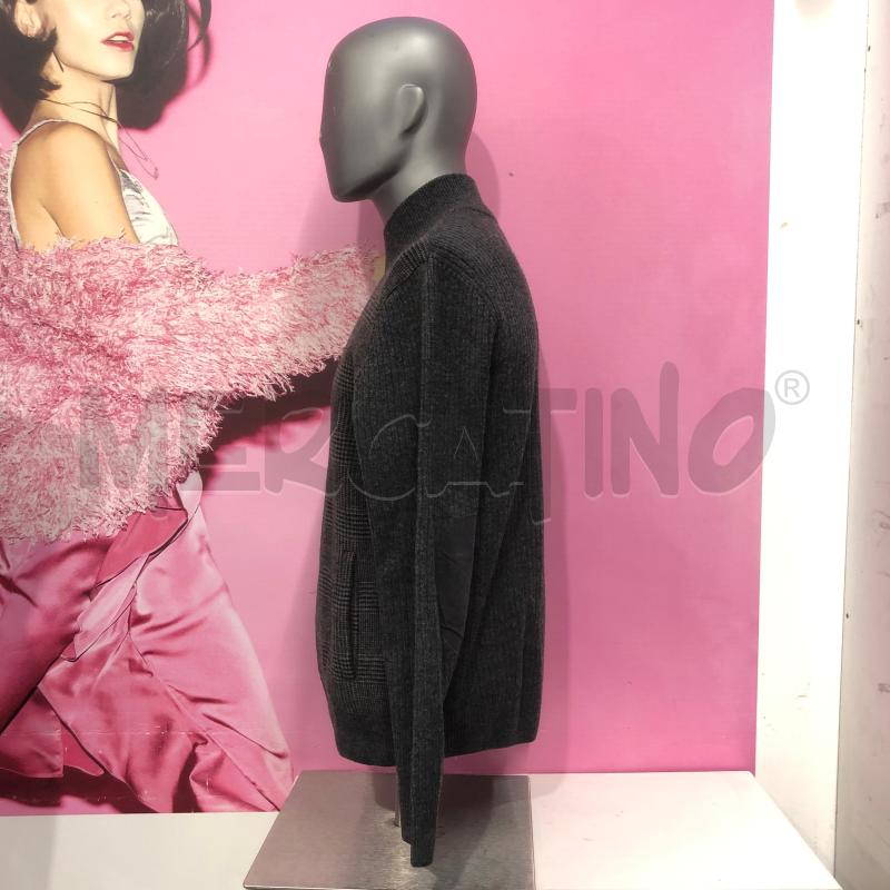 CARDIGAN UOMO HACKETT LONDON GRIGIO QUADRO MARROBNE  | Mercatino dell'Usato Roma somalia 2
