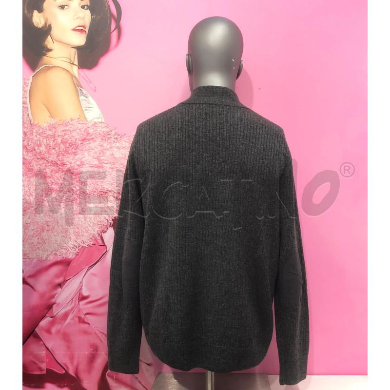 CARDIGAN UOMO HACKETT LONDON GRIGIO QUADRO MARROBNE  | Mercatino dell'Usato Roma somalia 3