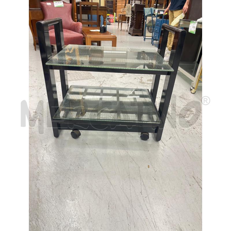 CARRELLO  NERO PORTA BOTTIGLIE | Mercatino dell'Usato Roma somalia 3