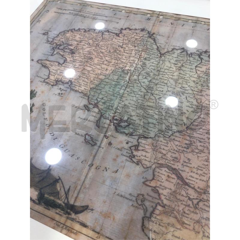 CARTINA PERGAMENA VENEZIANA BRETAGNA | Mercatino dell'Usato Roma somalia 3