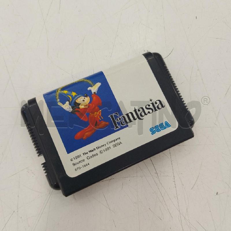CARTUCCIA SEGA FANTASIA DISNEY JAPAN | Mercatino dell'Usato Roma somalia 4