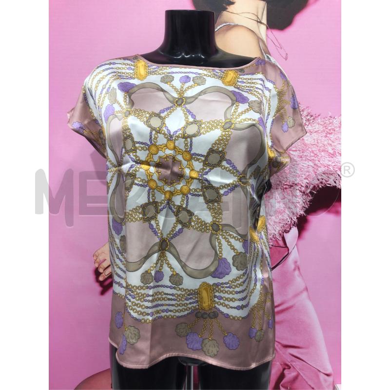 CASACCA DONNA LUISA SPAGNOLI ROSA CATENE SETA  | Mercatino dell'Usato Roma somalia 1