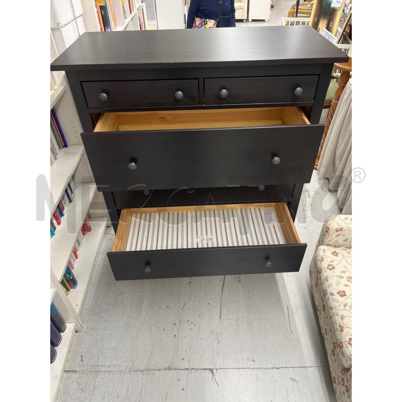 CASSETTIERA IKEA ALTAN NERA 6/C | Mercatino dell'Usato Roma somalia 3