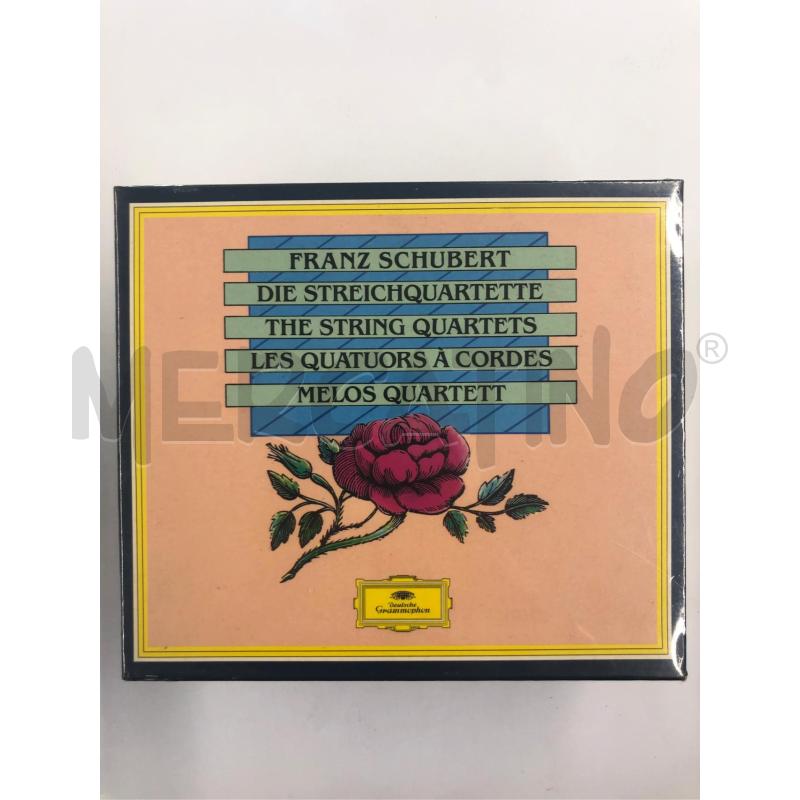 CD BOX FRANX SCHUBERT STRING QUARTETS | Mercatino dell'Usato Roma somalia 1