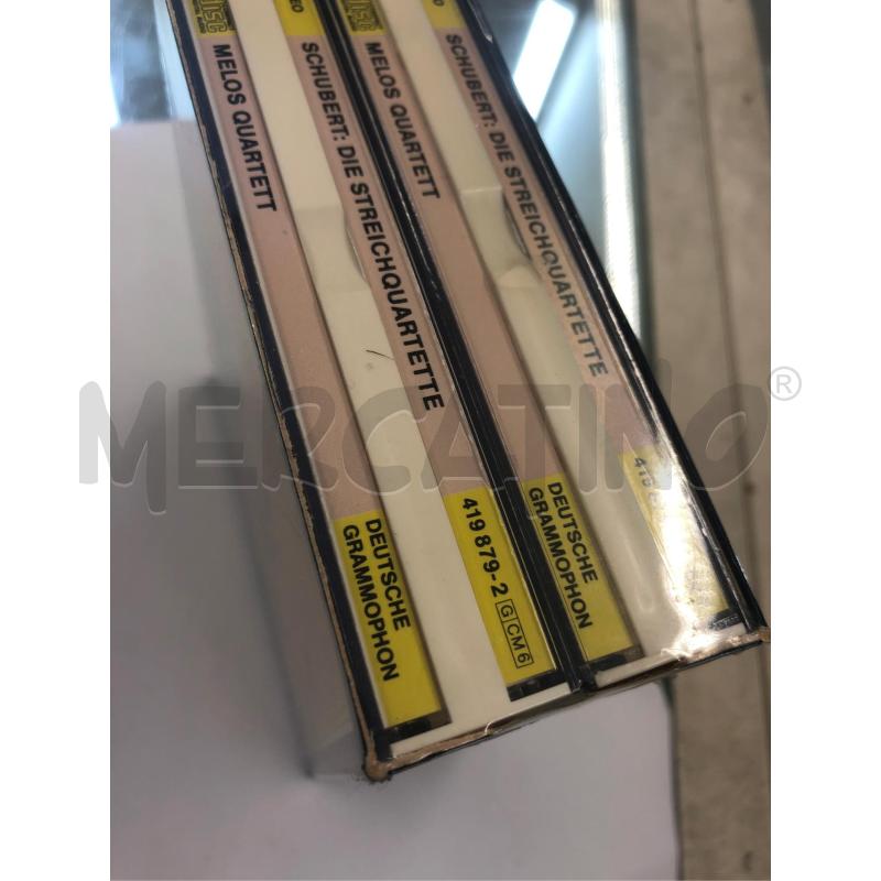 CD BOX FRANX SCHUBERT STRING QUARTETS | Mercatino dell'Usato Roma somalia 4