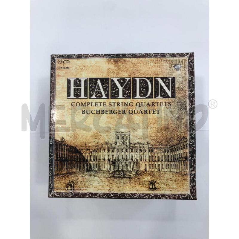 CD BOX HAYDN COMPLETE STRING QUARTET | Mercatino dell'Usato Roma somalia 1