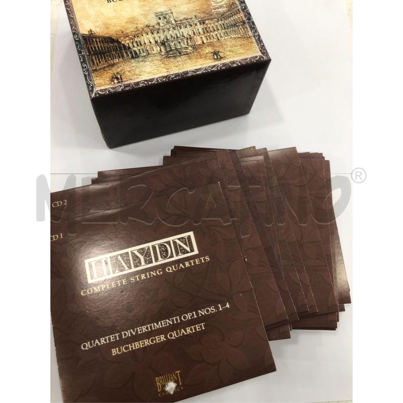 CD BOX HAYDN COMPLETE STRING QUARTET | Mercatino dell'Usato Roma somalia 3