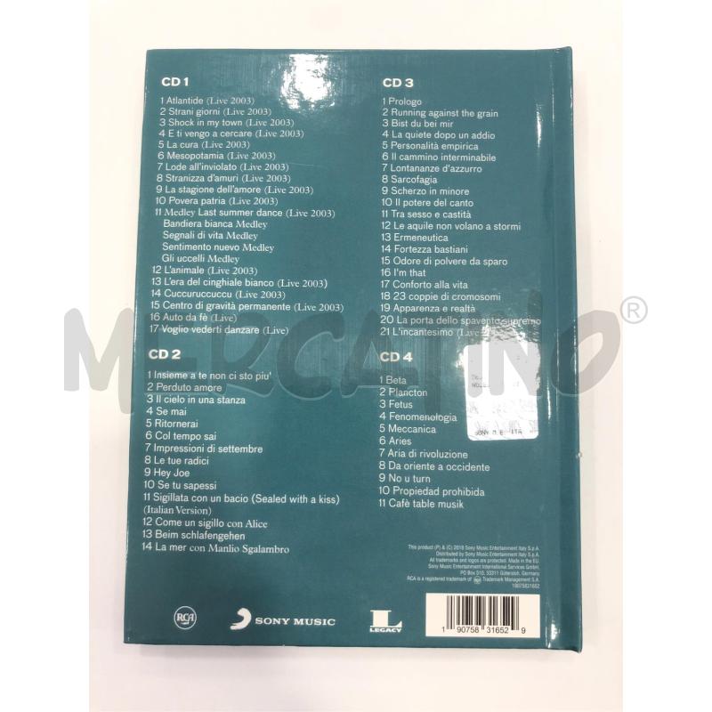 CD COFANETTO FRANCO BATTIATO UNIVERSI PARALLELI | Mercatino dell'Usato Roma somalia 2
