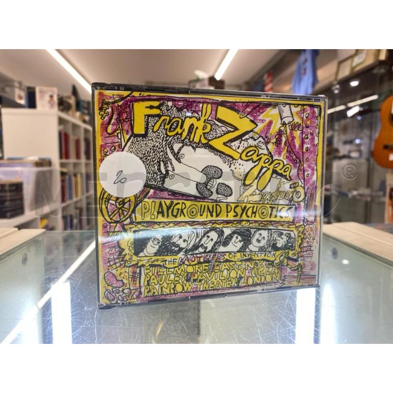 CD COFANETTO FRANK ZAPPA PLAYGROUND PSYCHOTIC | Mercatino dell'Usato Roma somalia 1