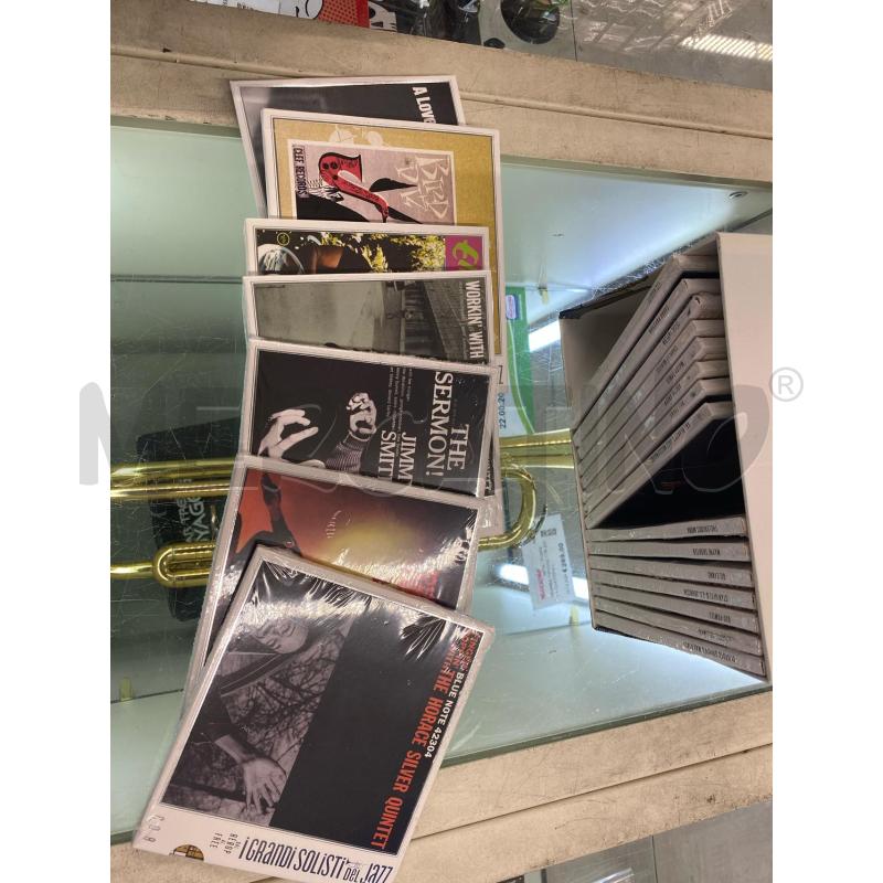 CD COFANETTO I GRANDI SOLISTI DEL JAZZ | Mercatino dell'Usato Roma somalia 3