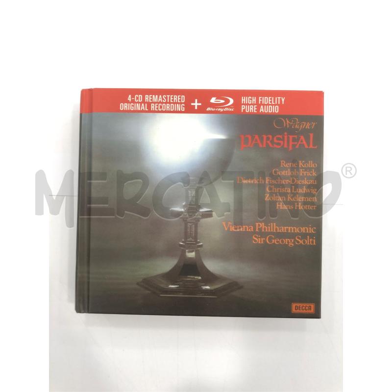 CD COFANETT WAGNER PARSIFAL 4CD+BLU RAY | Mercatino dell'Usato Roma somalia 1