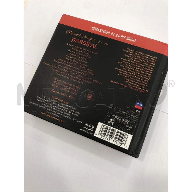 CD COFANETT WAGNER PARSIFAL 4CD+BLU RAY | Mercatino dell'Usato Roma somalia 3