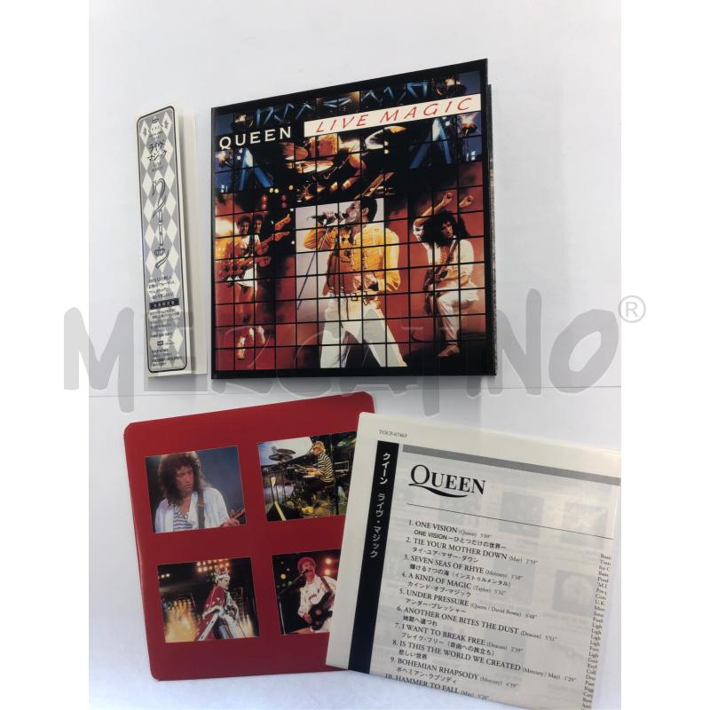 CD ED.GIAPPONESE QUEEN LIVE MAGIC | Mercatino dell'Usato Roma somalia 4