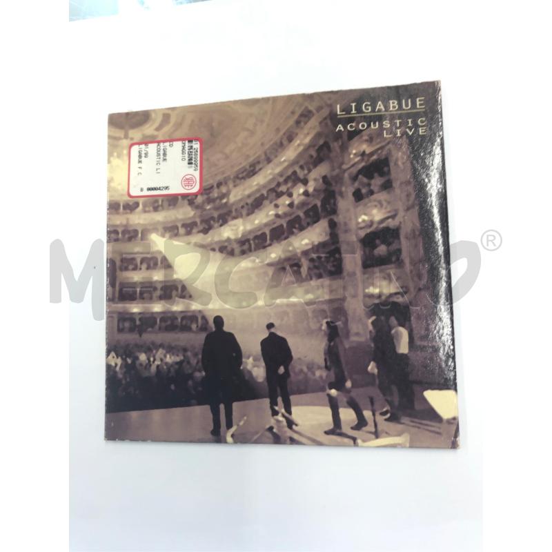 CD SINGOLO LIGABUE ACOUSTIC LIVE PROMO CLUB | Mercatino dell'Usato Roma somalia 1
