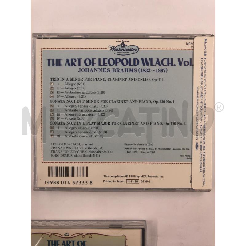 CD THE ART OF LEOPOLD WLACH JAPAN 1/2 | Mercatino dell'Usato Roma somalia 2