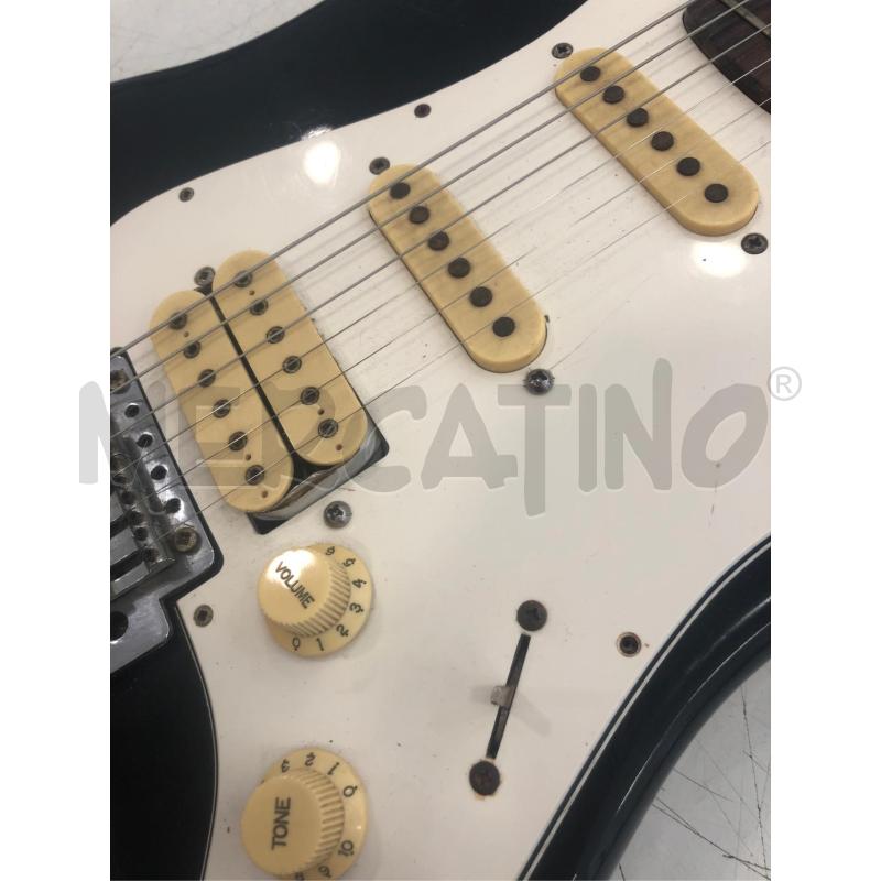 CHITARRA ELETTRICA HONDO H77 NERA SSH | Mercatino dell'Usato Roma somalia 3
