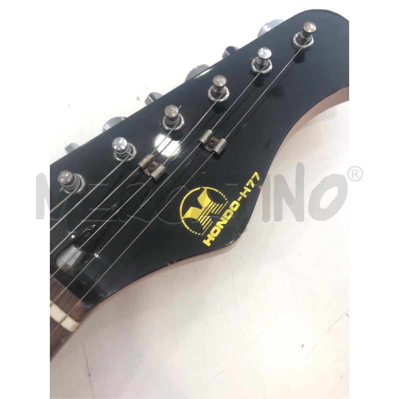 CHITARRA ELETTRICA HONDO H77 NERA SSH | Mercatino dell'Usato Roma somalia 4