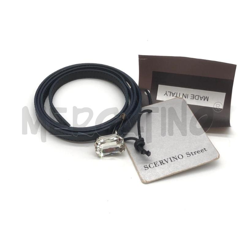 CINTURA DONNA SCERVINO STREET BLU SOTTILE NEW  | Mercatino dell'Usato Roma somalia 2