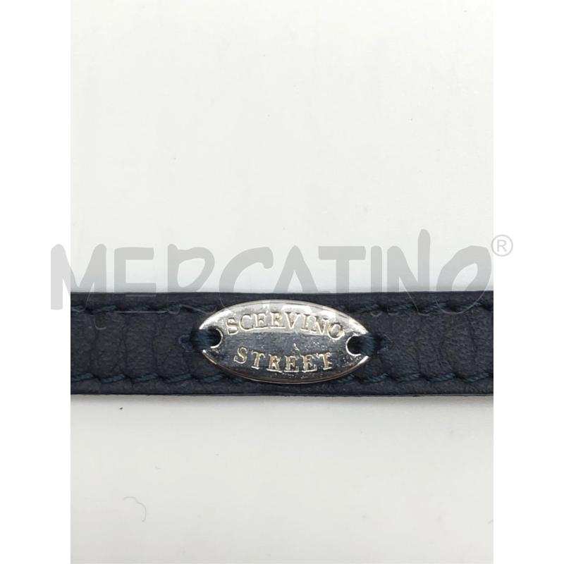 CINTURA DONNA SCERVINO STREET BLU SOTTILE NEW  | Mercatino dell'Usato Roma somalia 3