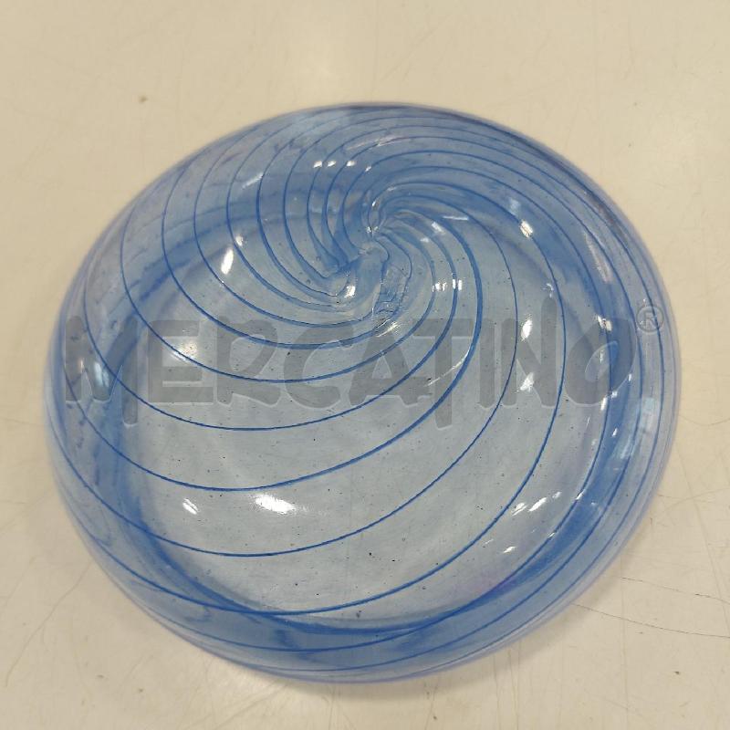 CIOTOLA MURANO BLU RIGHE  | Mercatino dell'Usato Roma somalia 4