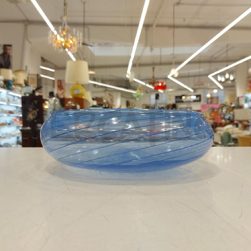 CIOTOLA MURANO BLU RIGHE  | Mercatino dell'Usato Roma somalia 5
